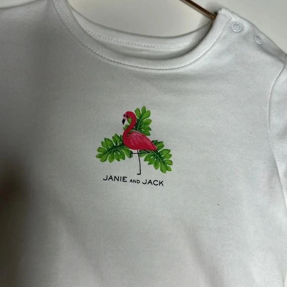 Janie and Jack Flamingo onesie | 12-18m | NWT - Picture 2 of 3